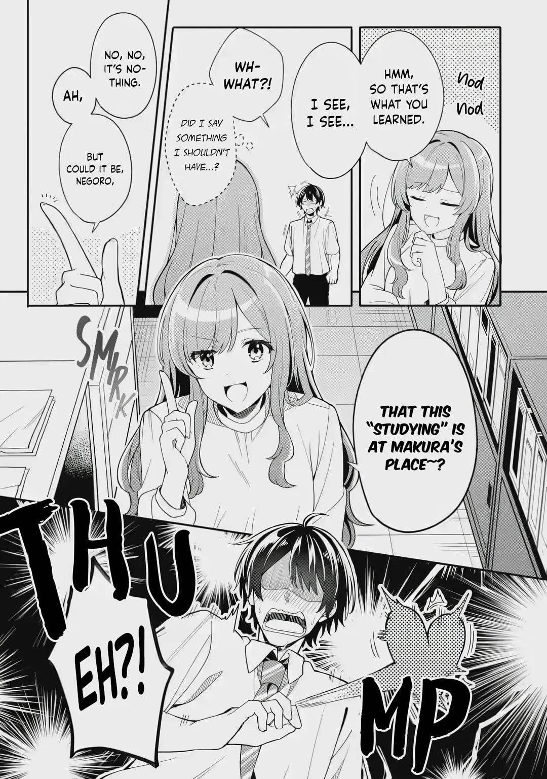 Alone in a Room With a Beautiful Girl in Defenseless Cute Pajamas - Chapter 2.1 - Page 7