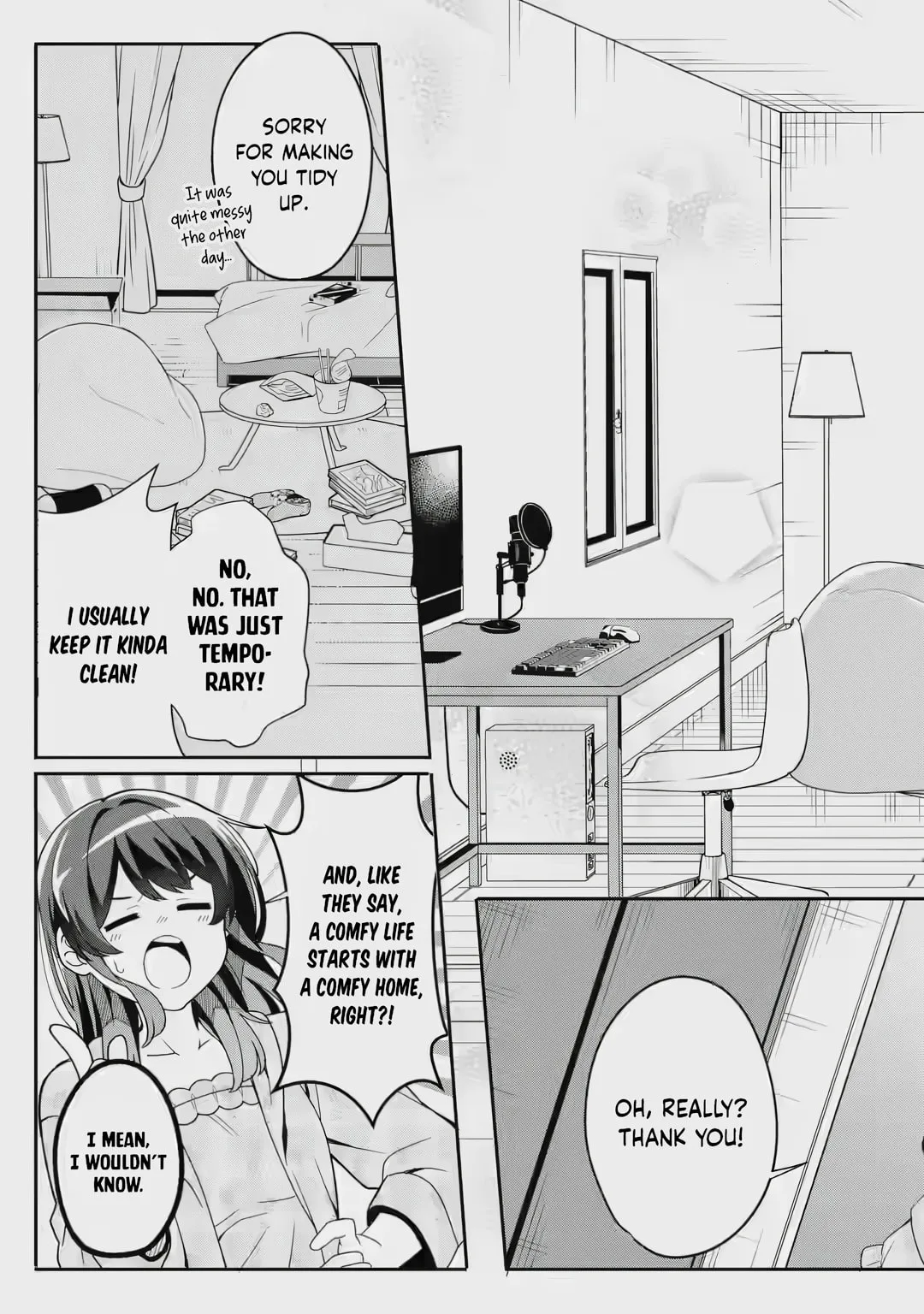 Alone in a Room With a Beautiful Girl in Defenseless Cute Pajamas - Chapter 2.2 - Page 2