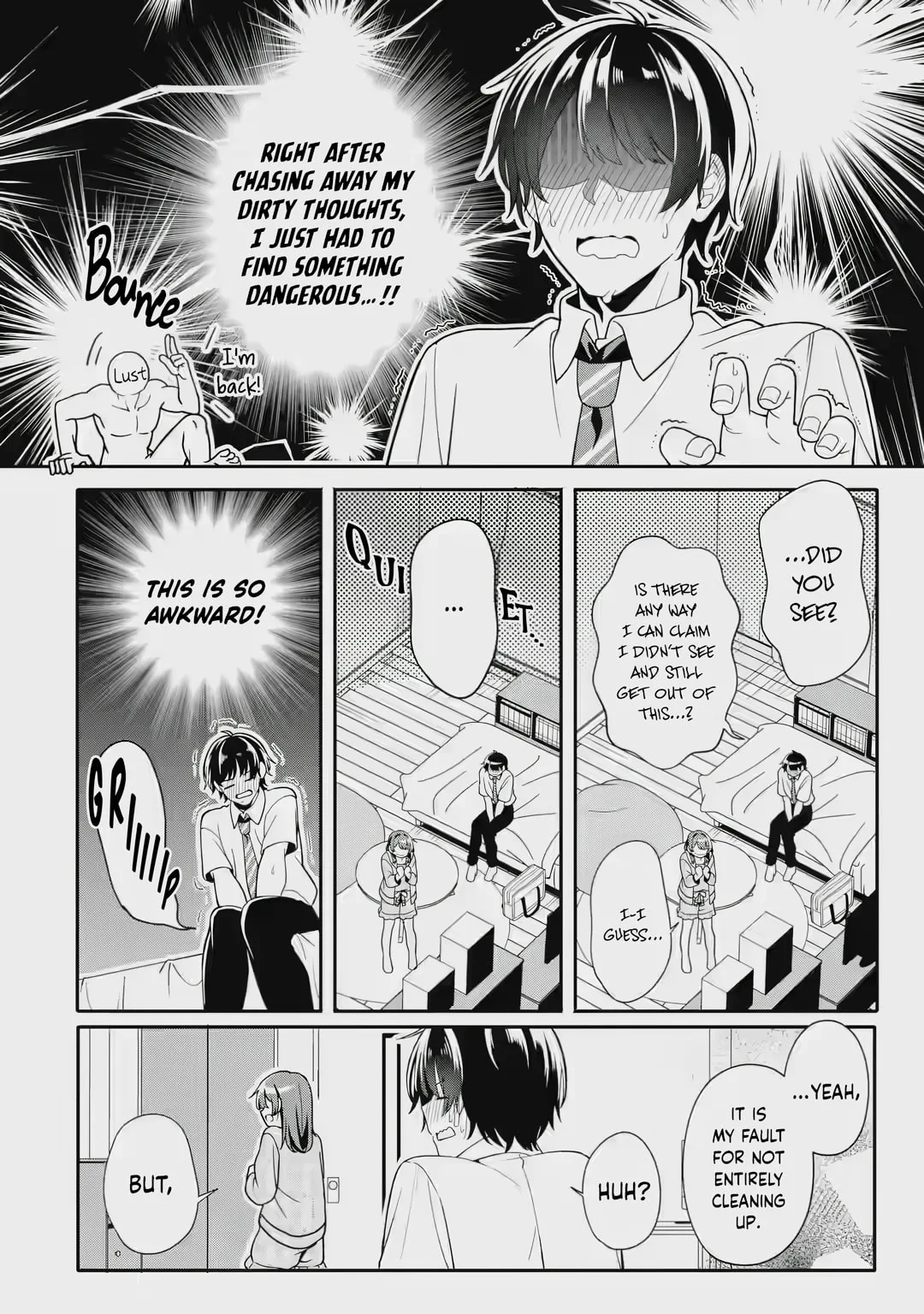 Alone in a Room With a Beautiful Girl in Defenseless Cute Pajamas - Chapter 2.2 - Page 7