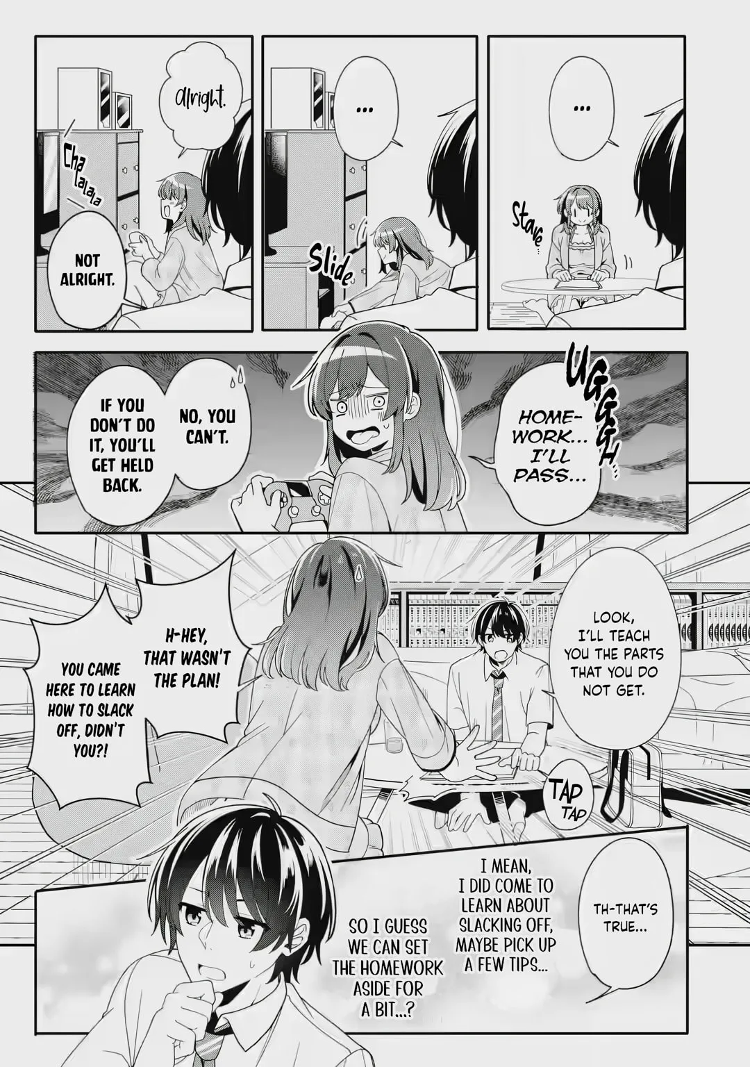 Alone in a Room With a Beautiful Girl in Defenseless Cute Pajamas - Chapter 2.2 - Page 10
