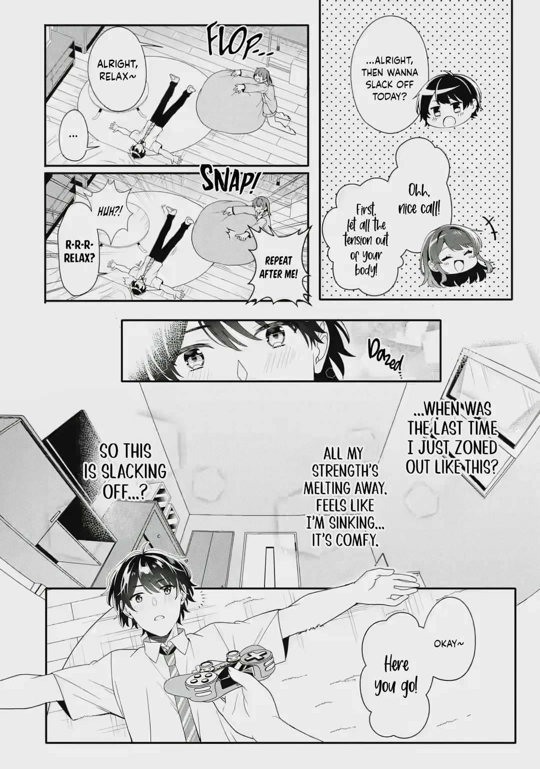 Alone in a Room With a Beautiful Girl in Defenseless Cute Pajamas - Chapter 2.2 - Page 11
