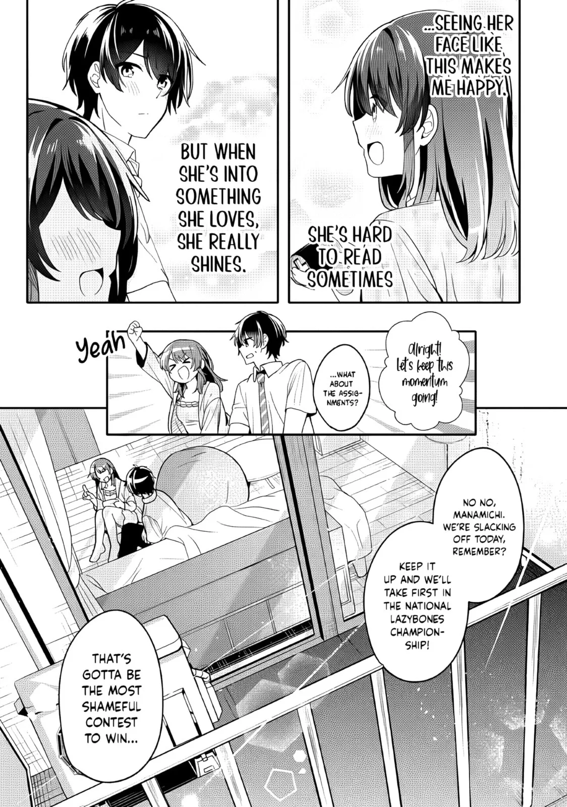 Alone in a Room With a Beautiful Girl in Defenseless Cute Pajamas - Chapter 2.3 - Page 5