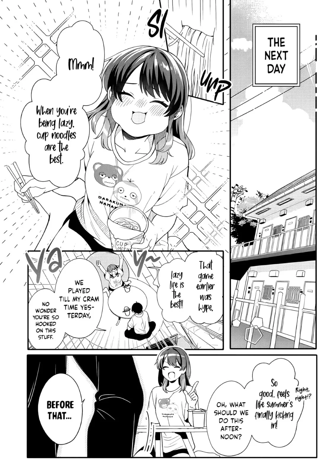 Alone in a Room With a Beautiful Girl in Defenseless Cute Pajamas - Chapter 2.3 - Page 6
