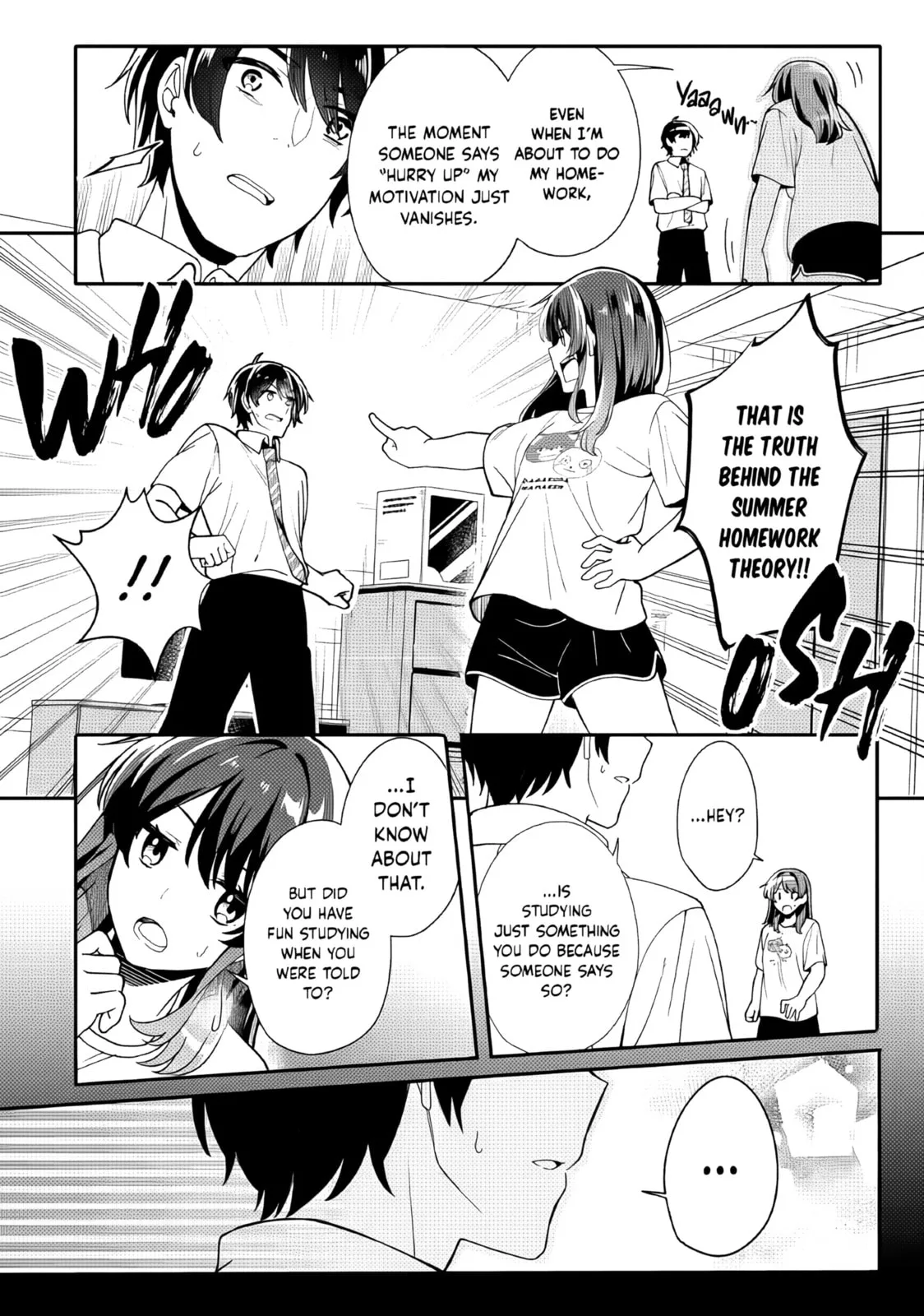 Alone in a Room With a Beautiful Girl in Defenseless Cute Pajamas - Chapter 2.3 - Page 10