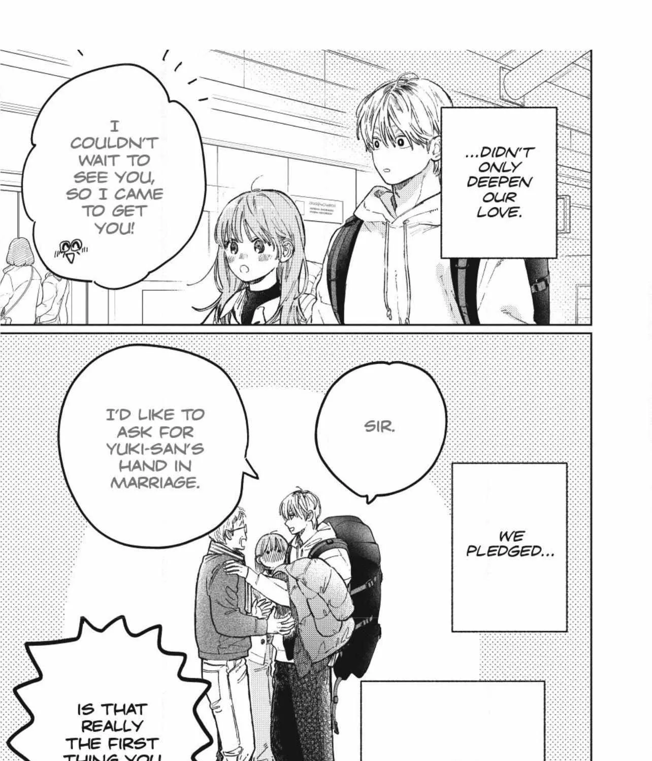 Yubisaki to Renren - Chapter 56 - Page 73