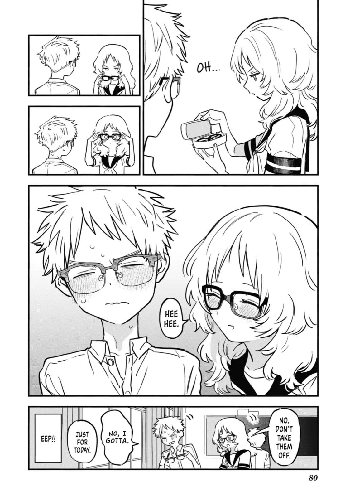 The Girl I Like Forgot Her Glasses - Chapter 63 - Page 4