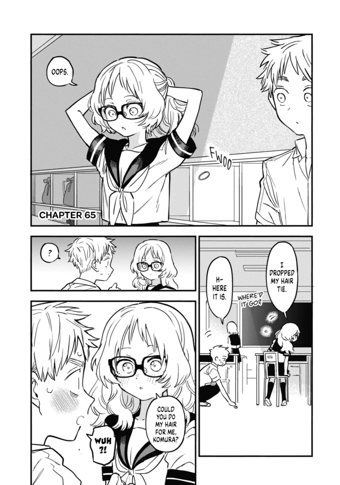 The Girl I Like Forgot Her Glasses - Chapter 65 - Page 1