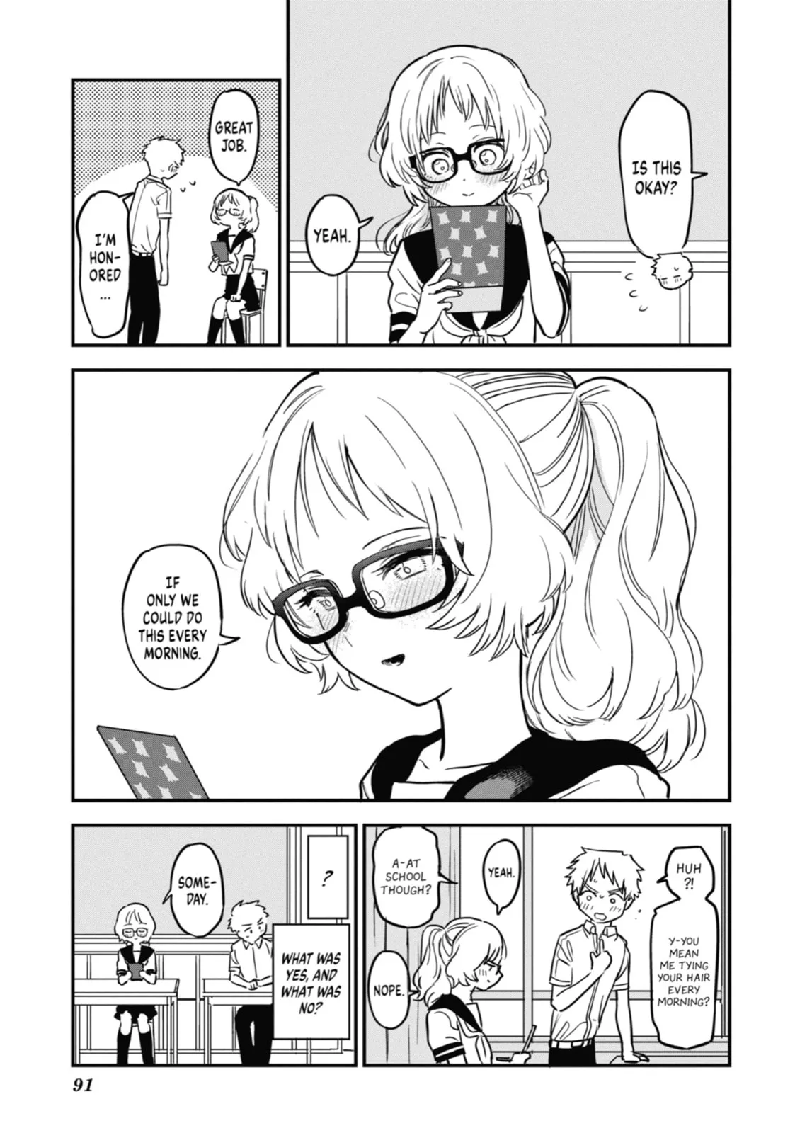 The Girl I Like Forgot Her Glasses - Chapter 65 - Page 3
