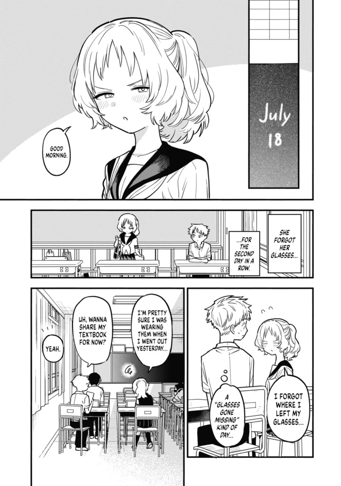 The Girl I Like Forgot Her Glasses - Chapter 67 - Page 5
