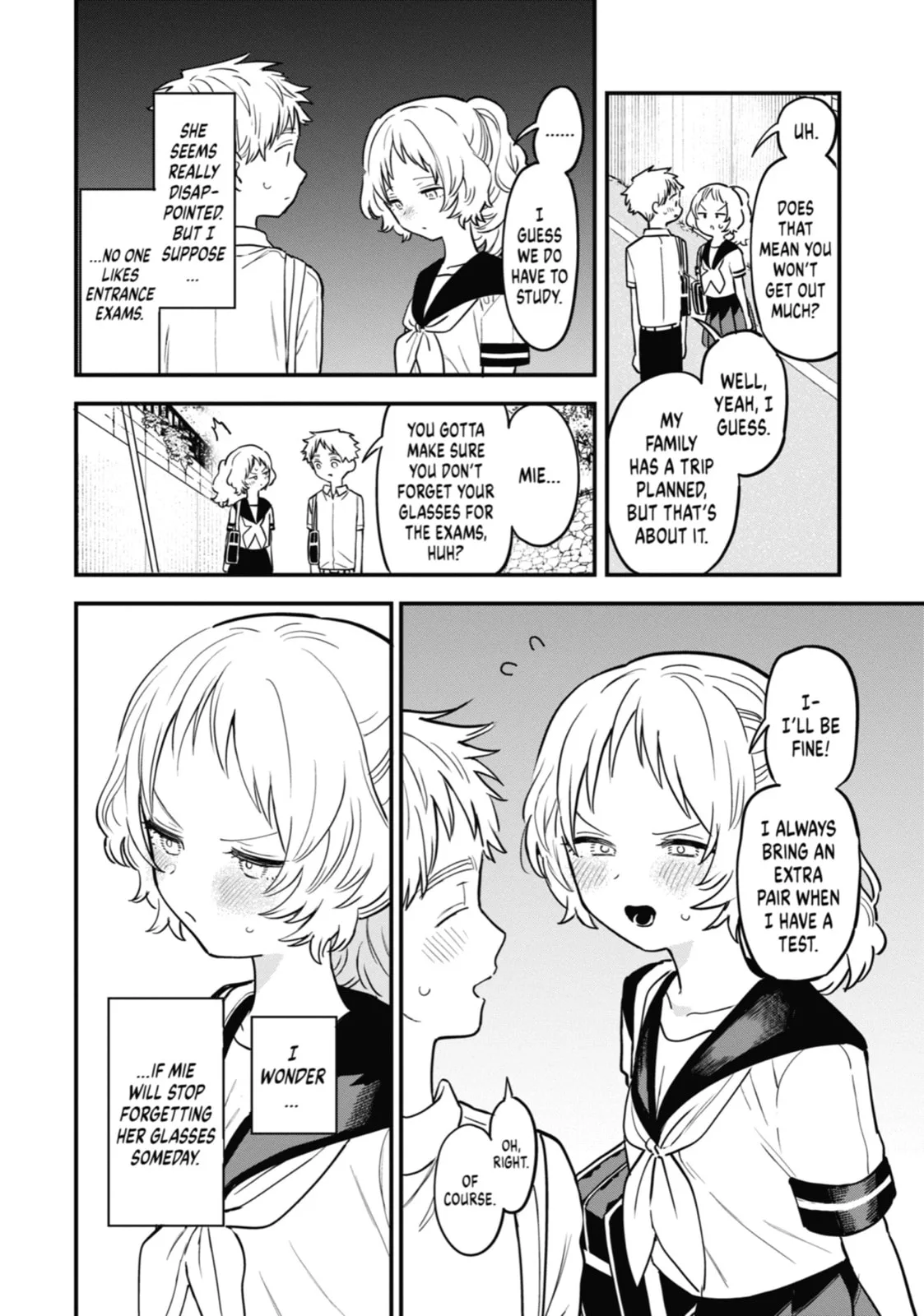 The Girl I Like Forgot Her Glasses - Chapter 67 - Page 12