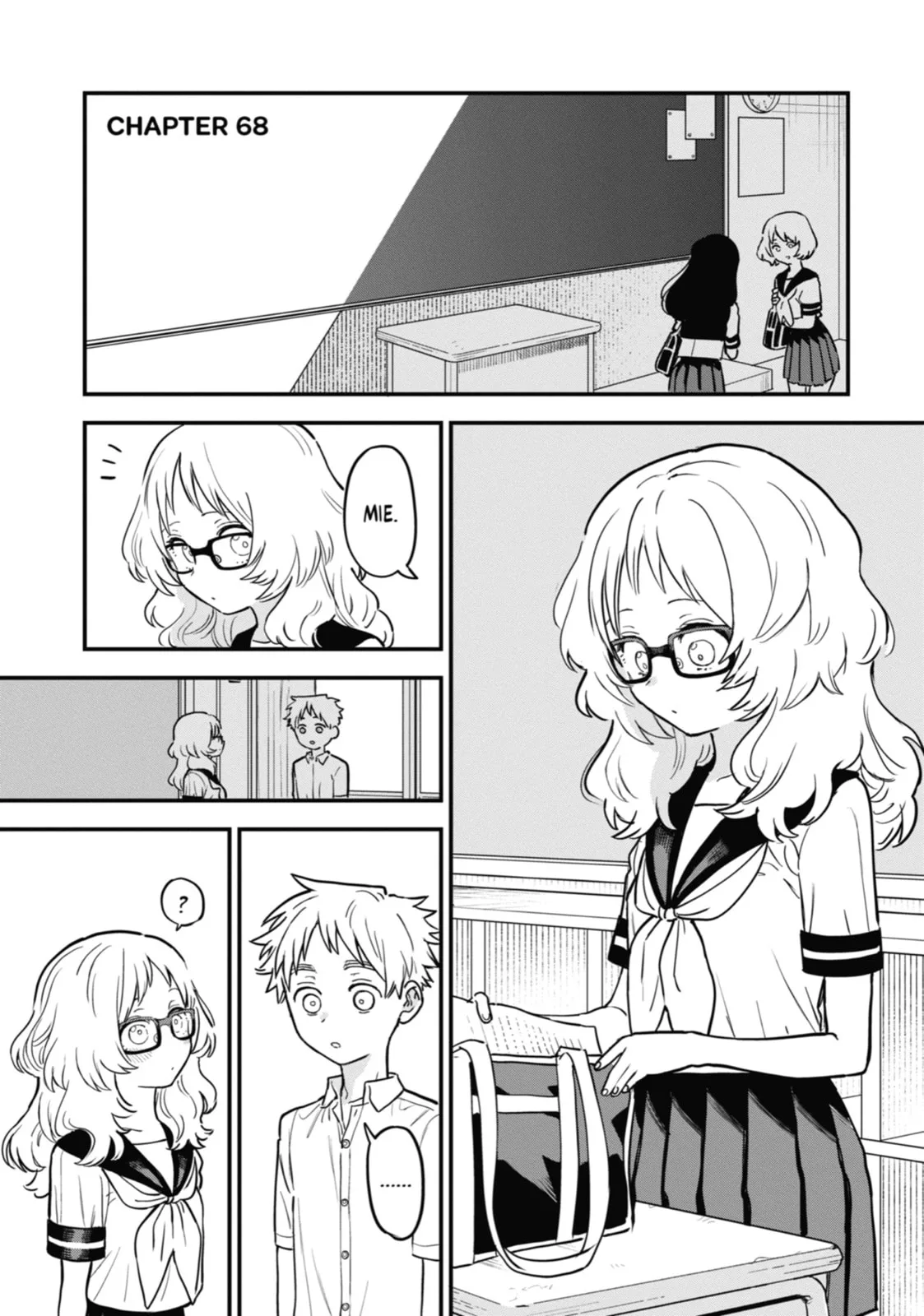 The Girl I Like Forgot Her Glasses - Chapter 68 - Page 1