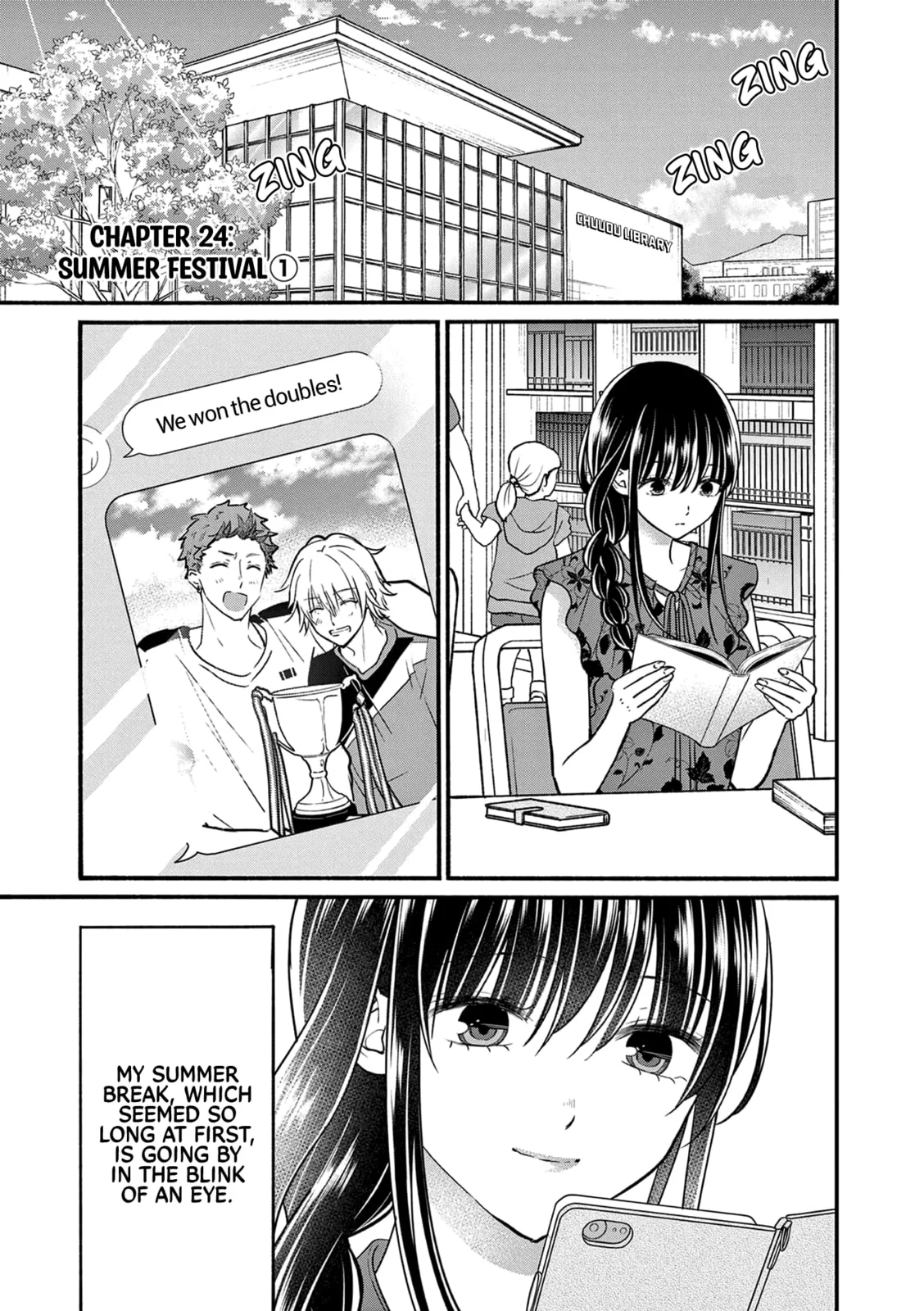 Tsurenai Kanojo no Hitorijime - Chapter 24 - Page 1
