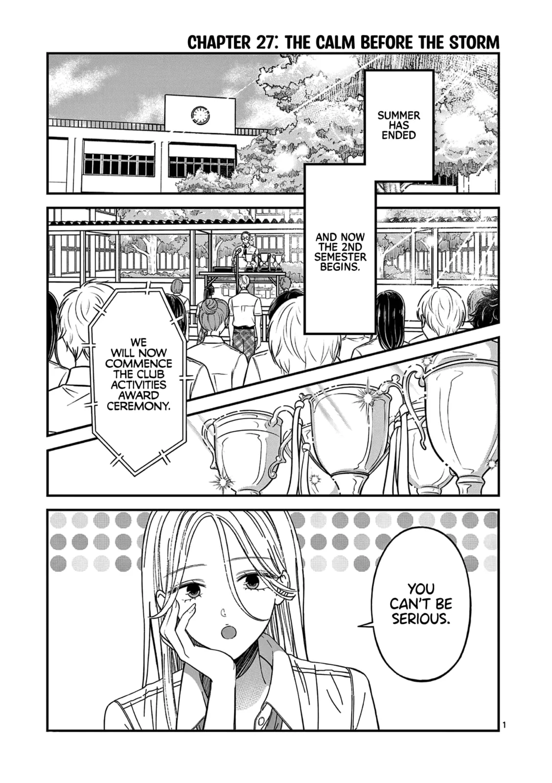 Tsurenai Kanojo no Hitorijime - Chapter 27 - Page 1