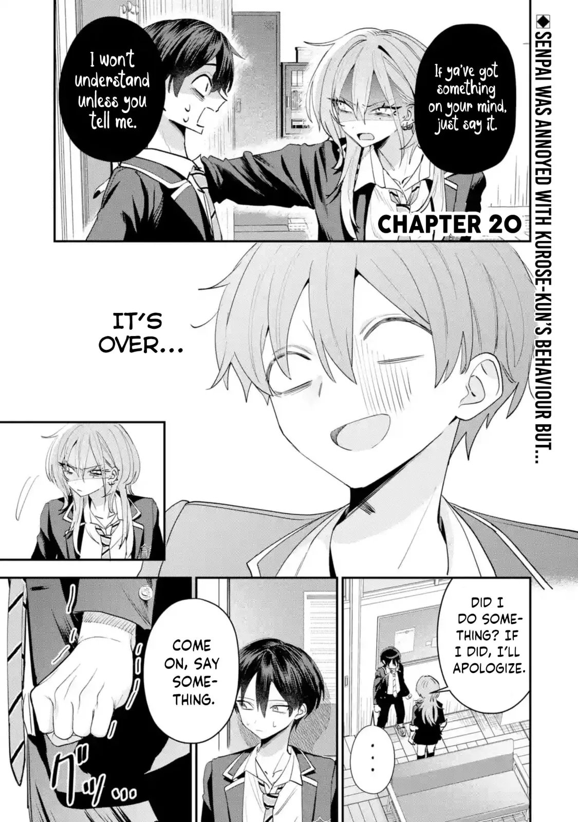 Haimiya-Senpai is Scary But Cute - Chapter 21 - Page 1