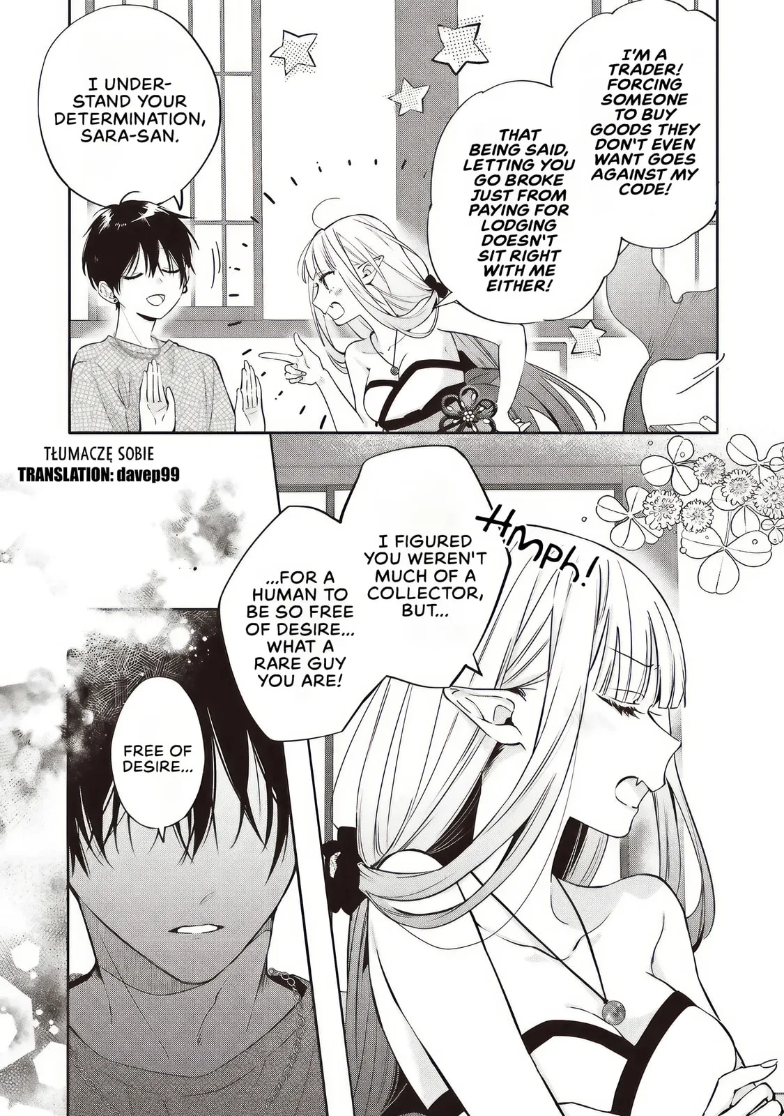 Akinai Ningyo to Soku no Hatsukoi - Chapter 4.2 - Page 1