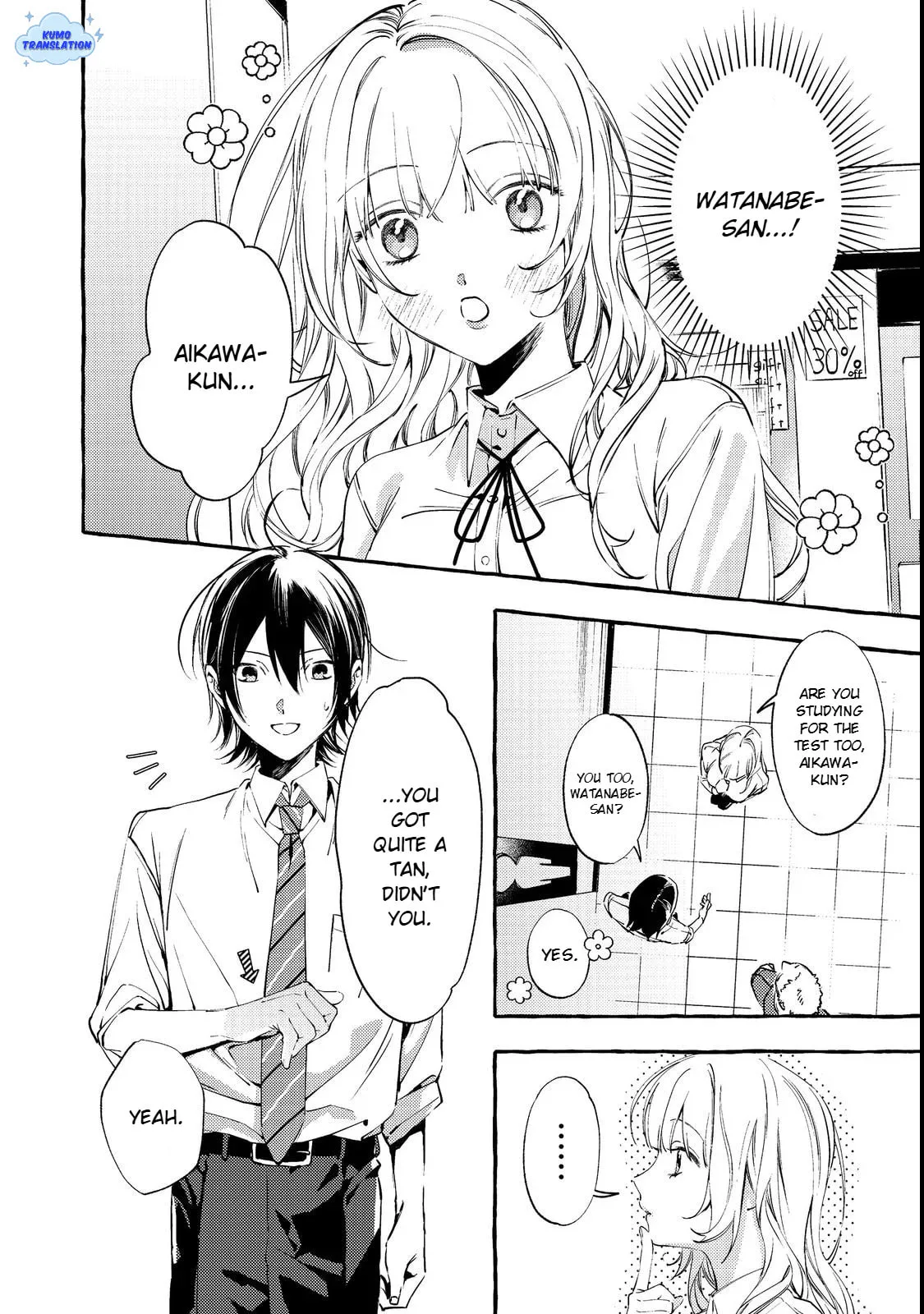 The School's Madonna, Watanabe-san, for Some Reason Asks My Schedule Every Week - Chapter 3 - Page 4