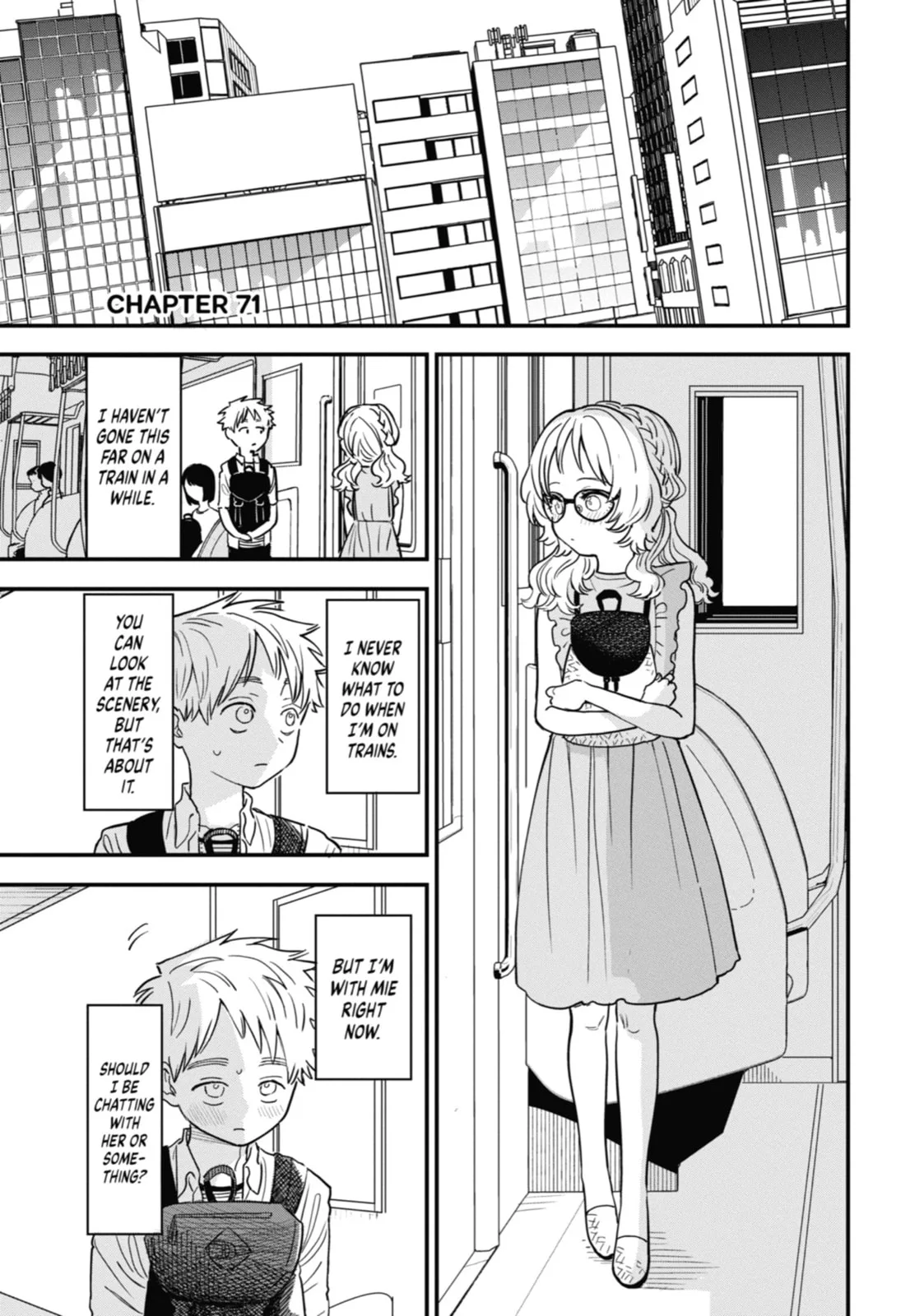 The Girl I Like Forgot Her Glasses - Chapter 71 - Page 1