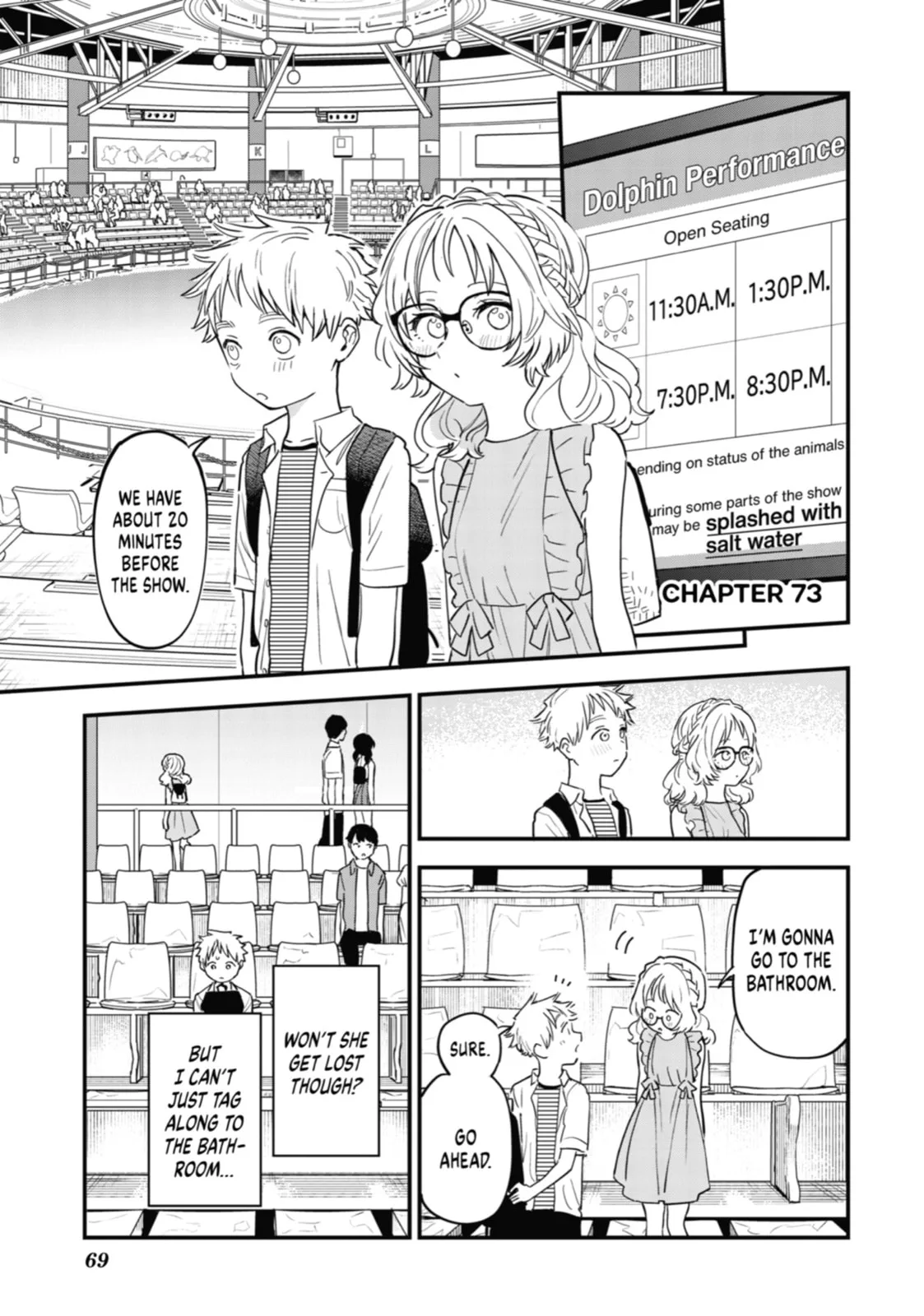 The Girl I Like Forgot Her Glasses - Chapter 73 - Page 1