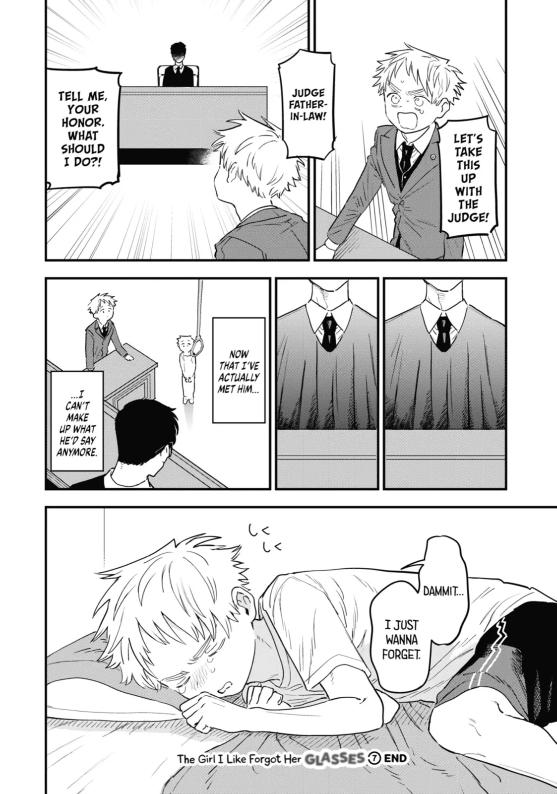 The Girl I Like Forgot Her Glasses - Chapter 74.2 - Page 3