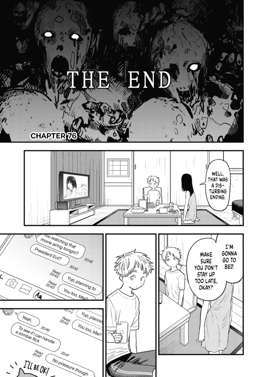The Girl I Like Forgot Her Glasses - Chapter 76 - Page 1