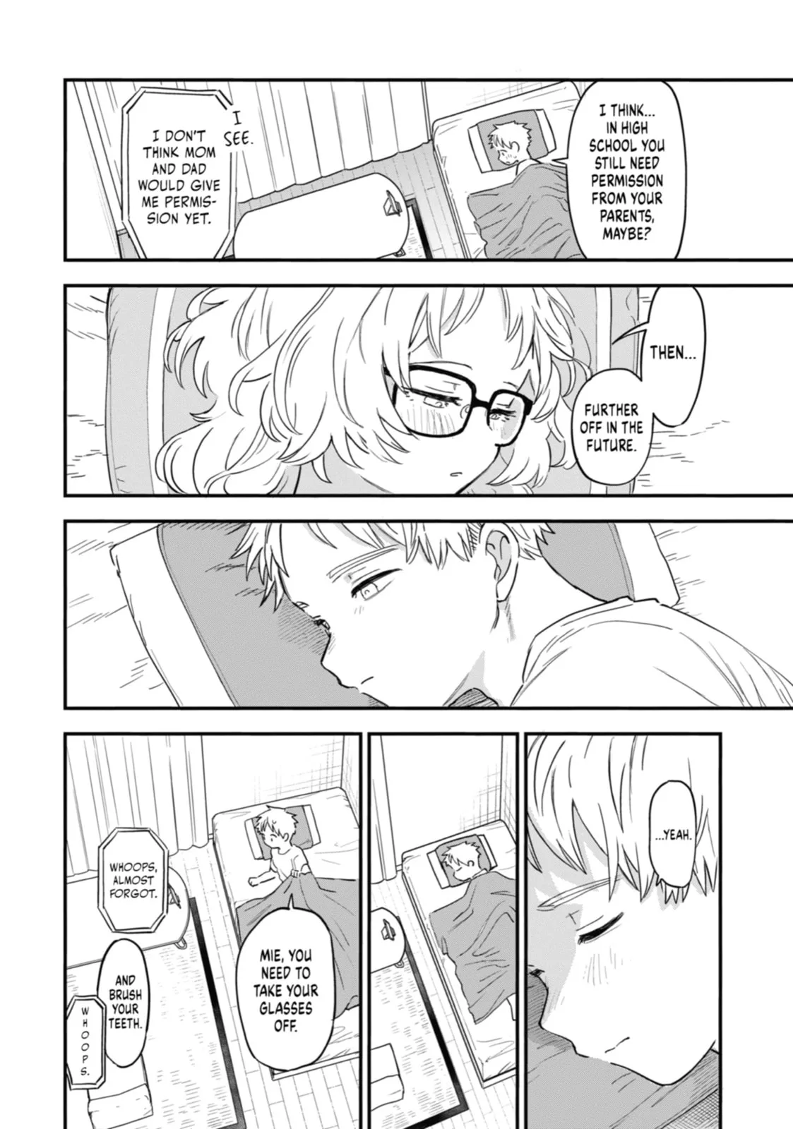 The Girl I Like Forgot Her Glasses - Chapter 76 - Page 14