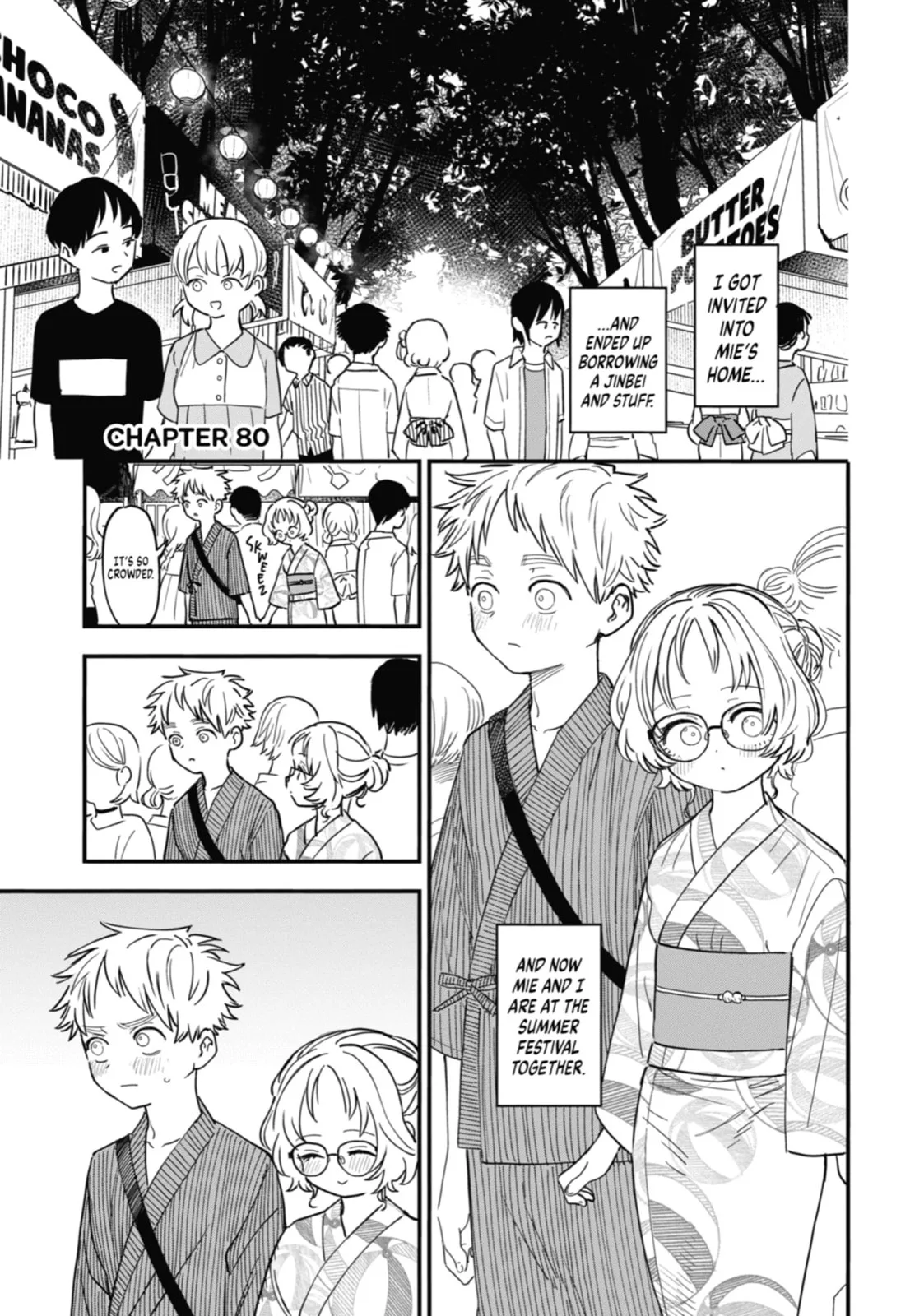The Girl I Like Forgot Her Glasses - Chapter 80 - Page 1