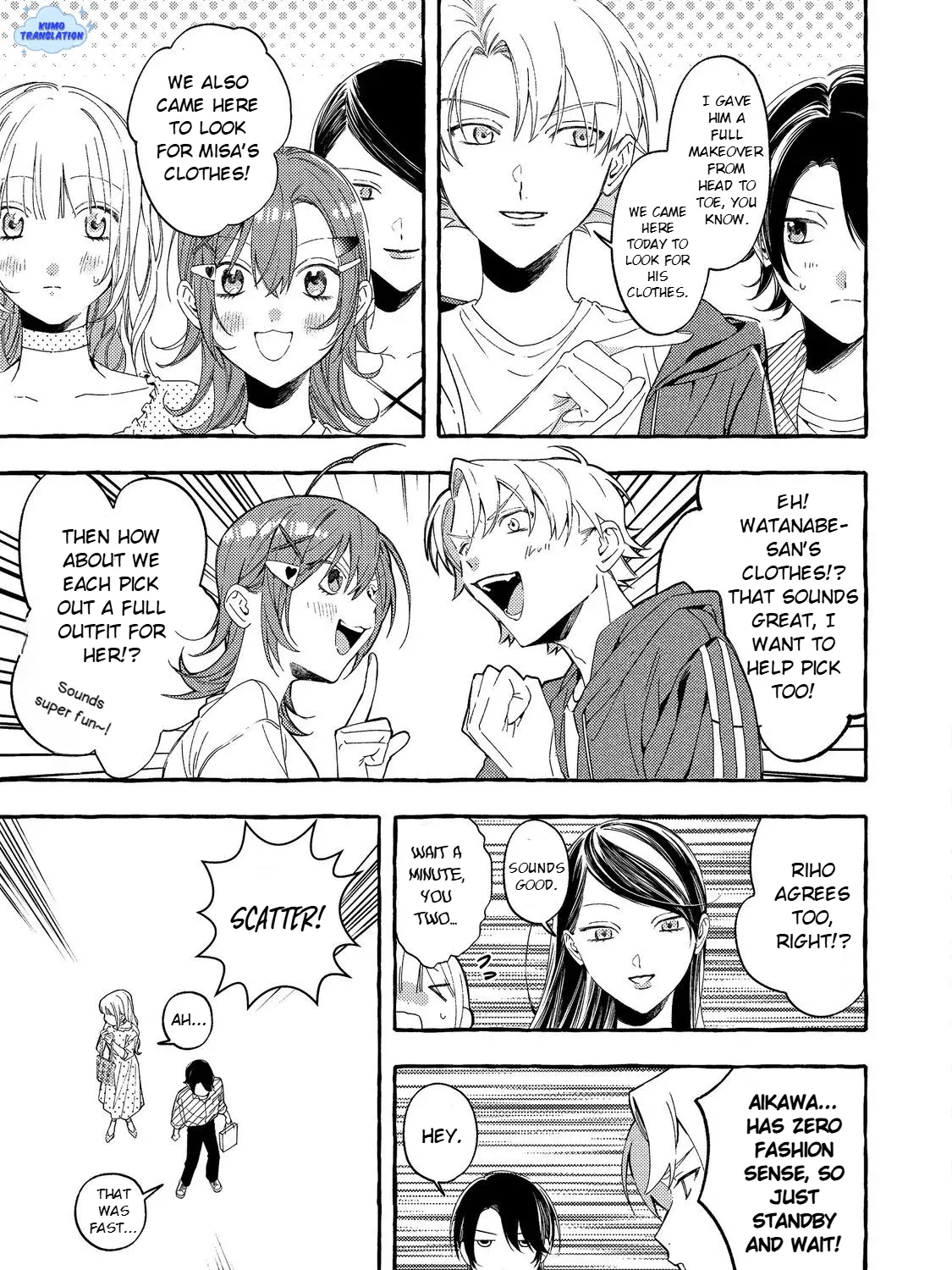 The School's Madonna, Watanabe-san, for Some Reason Asks My Schedule Every Week - Chapter 4 - Page 33
