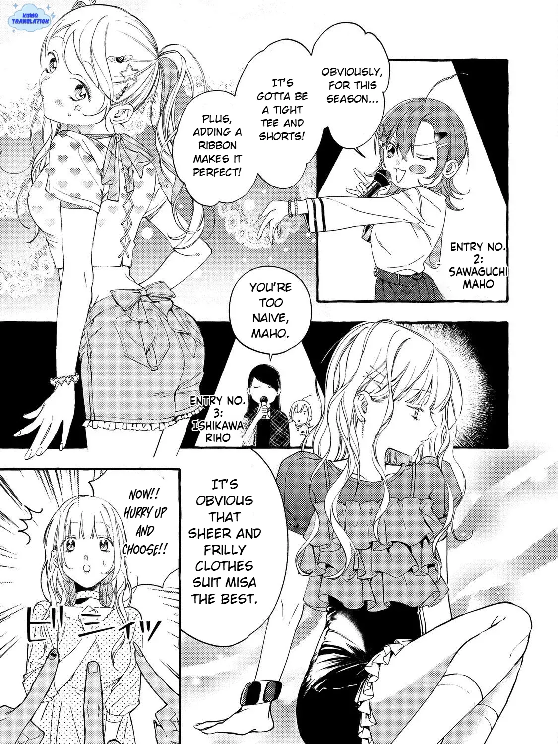 The School's Madonna, Watanabe-san, for Some Reason Asks My Schedule Every Week - Chapter 4 - Page 37