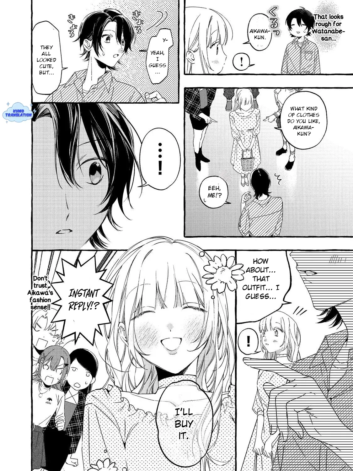 The School's Madonna, Watanabe-san, for Some Reason Asks My Schedule Every Week - Chapter 4 - Page 39