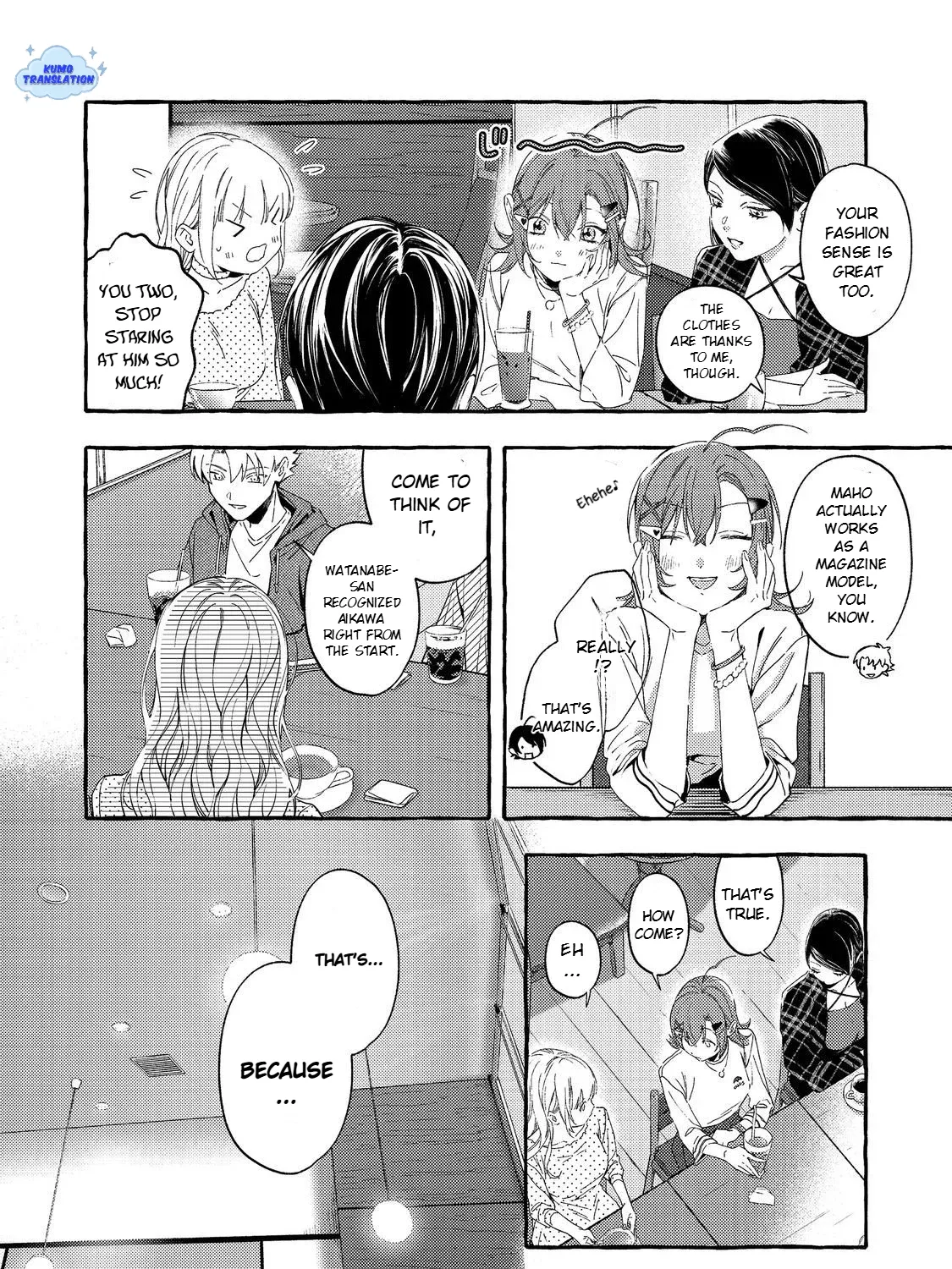 The School's Madonna, Watanabe-san, for Some Reason Asks My Schedule Every Week - Chapter 4 - Page 43