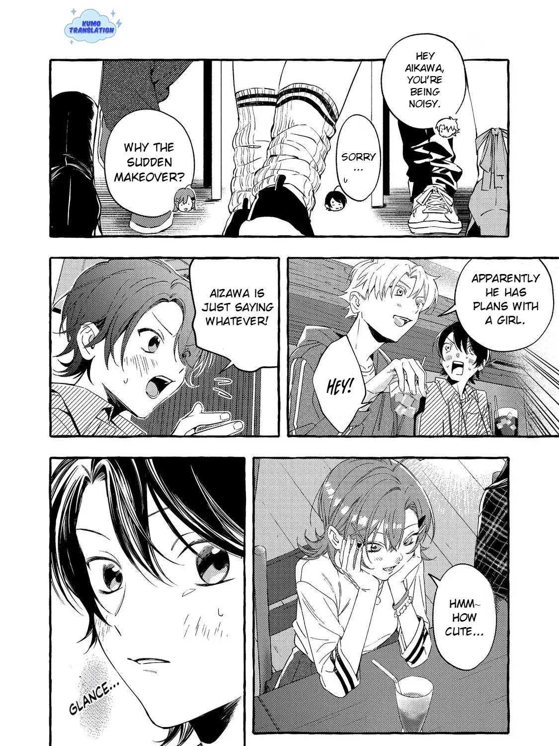 The School's Madonna, Watanabe-san, for Some Reason Asks My Schedule Every Week - Chapter 4 - Page 47