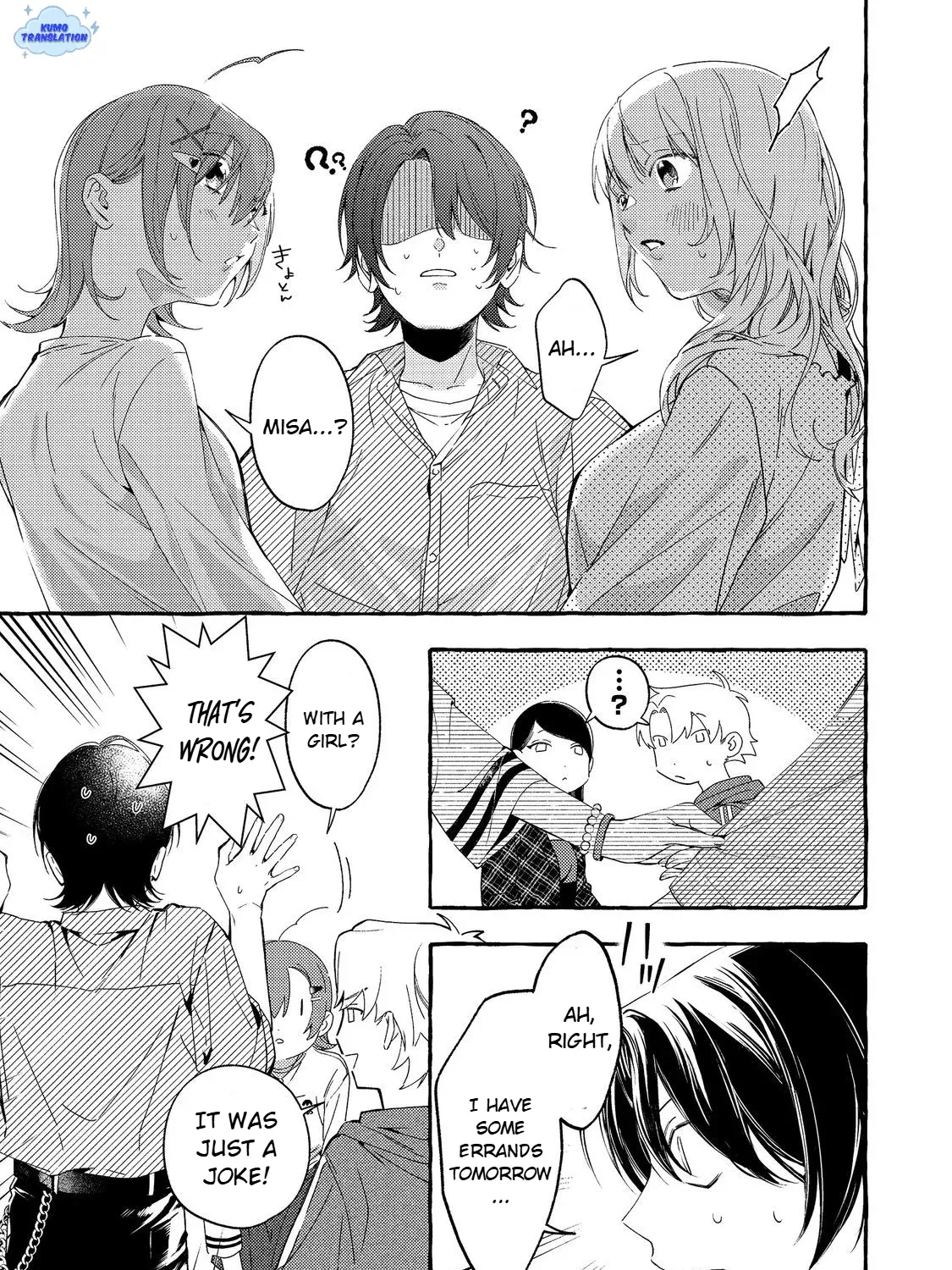 The School's Madonna, Watanabe-san, for Some Reason Asks My Schedule Every Week - Chapter 4 - Page 53