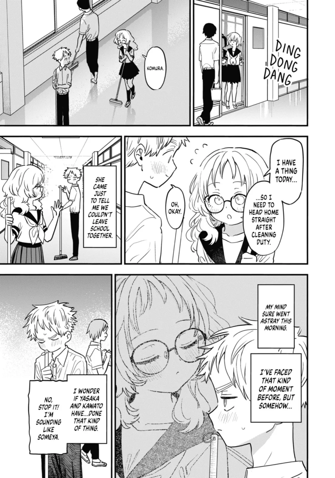 The Girl I Like Forgot Her Glasses - Chapter 82 - Page 9