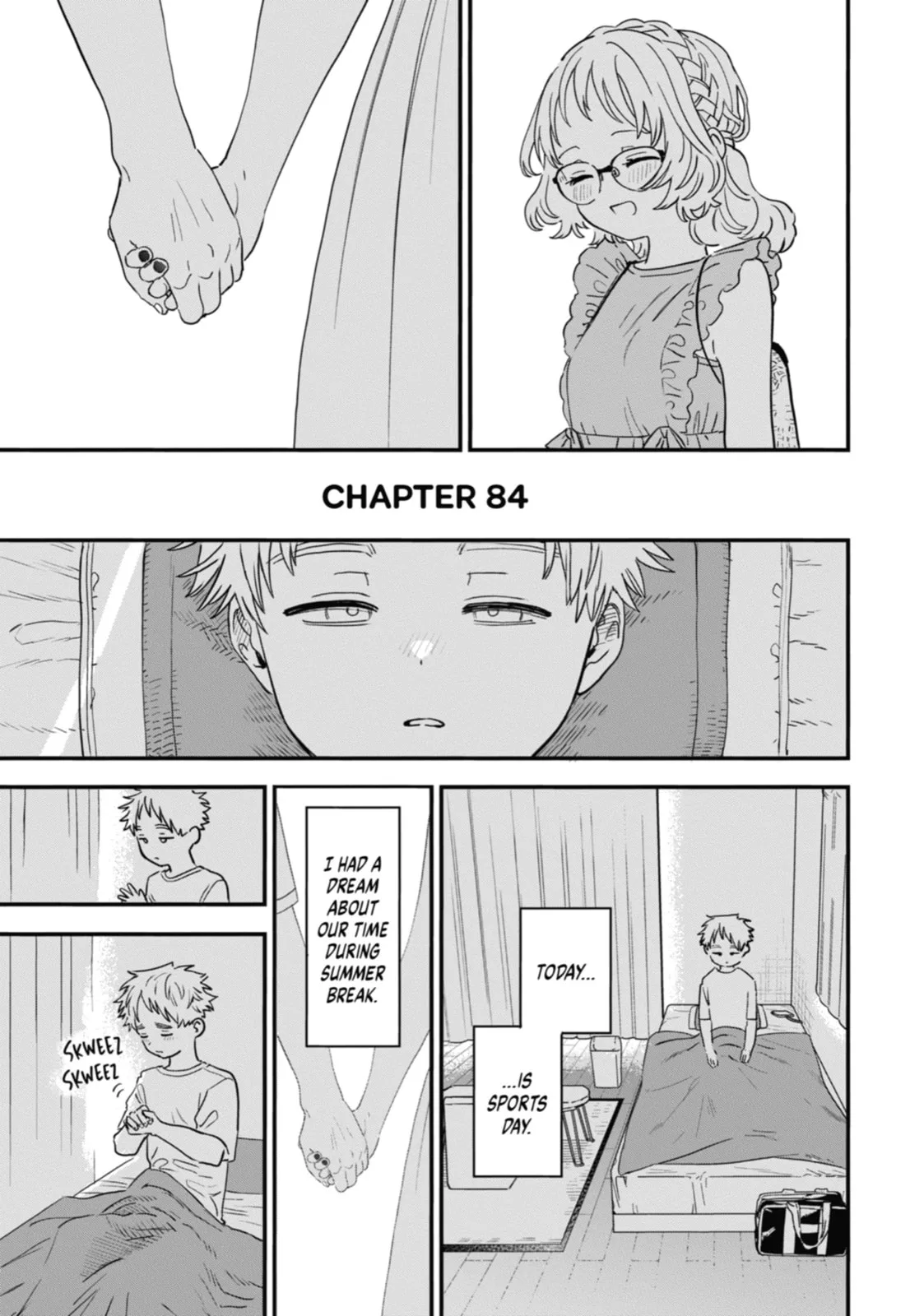 The Girl I Like Forgot Her Glasses - Chapter 84 - Page 1