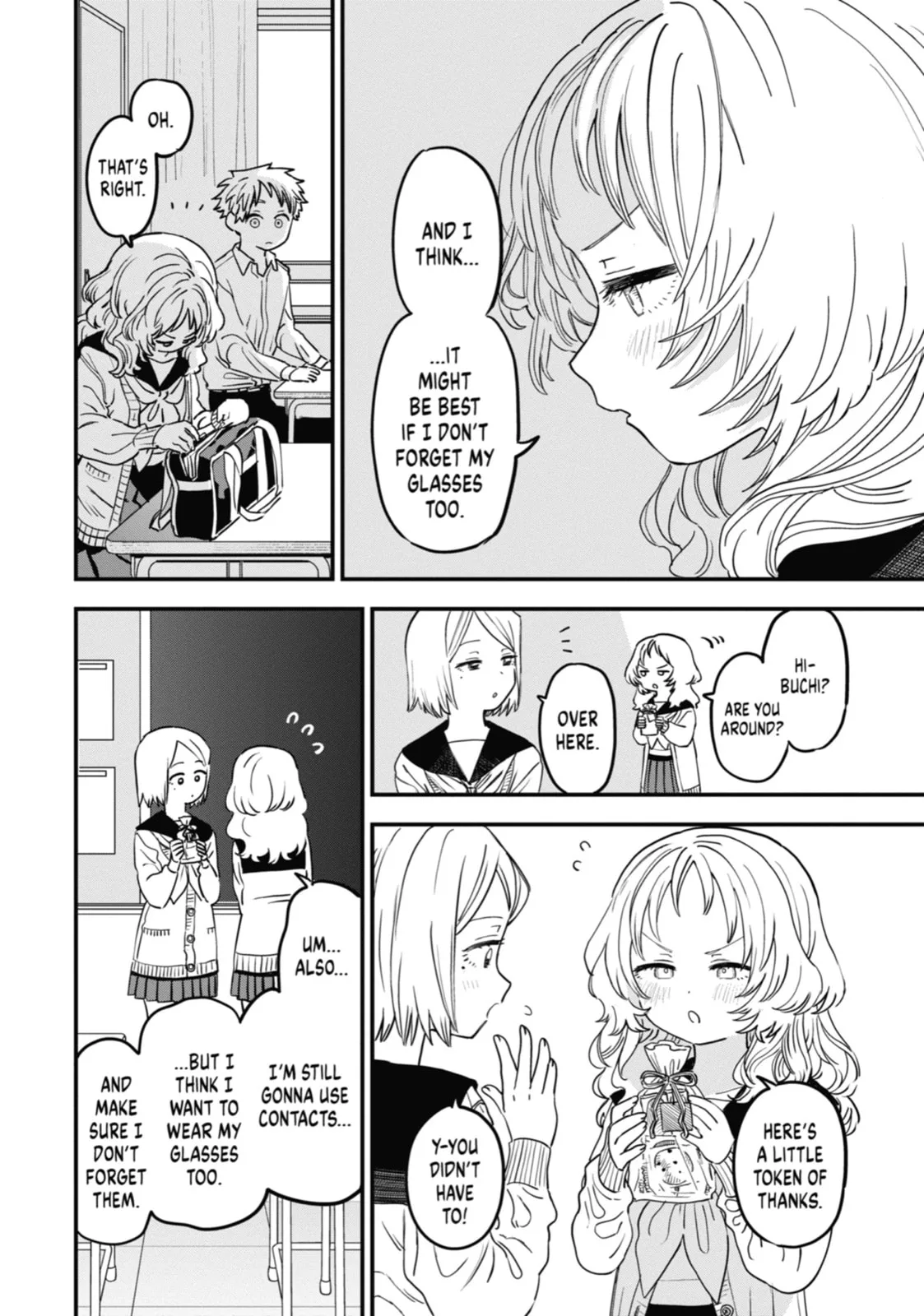 The Girl I Like Forgot Her Glasses - Chapter 87 - Page 8
