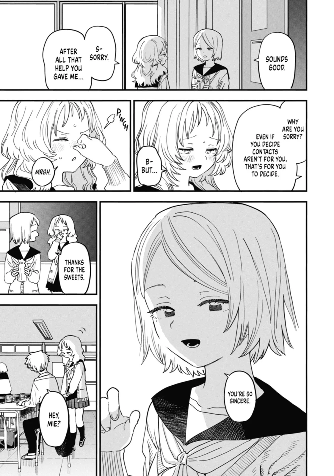 The Girl I Like Forgot Her Glasses - Chapter 87 - Page 9