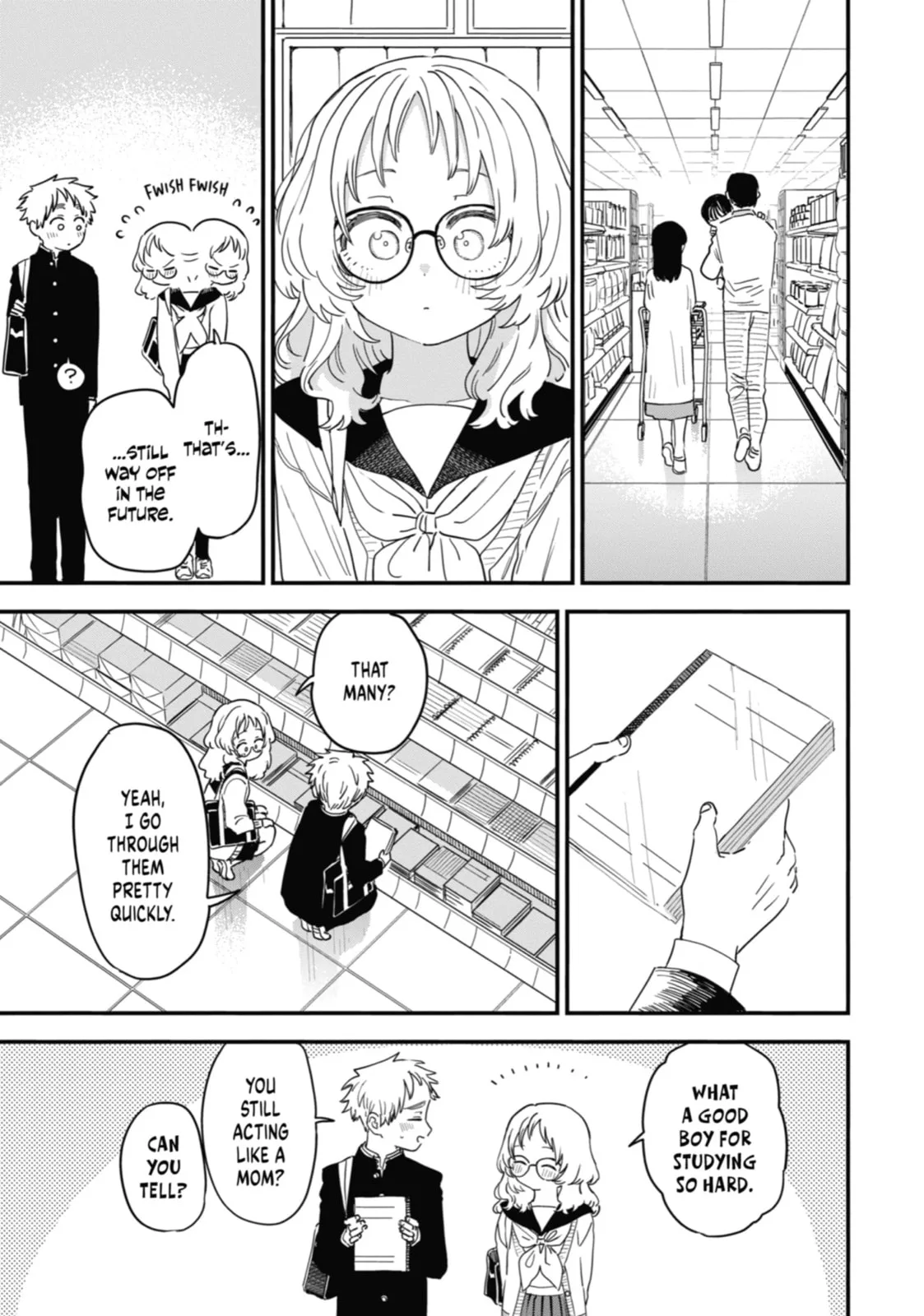 The Girl I Like Forgot Her Glasses - Chapter 88 - Page 9