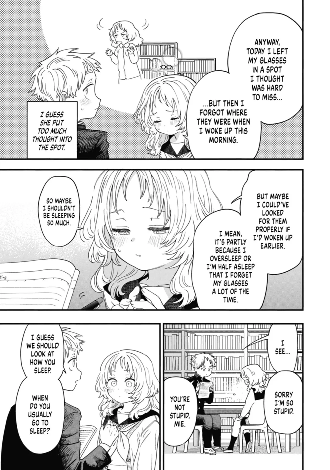 The Girl I Like Forgot Her Glasses - Chapter 89 - Page 3
