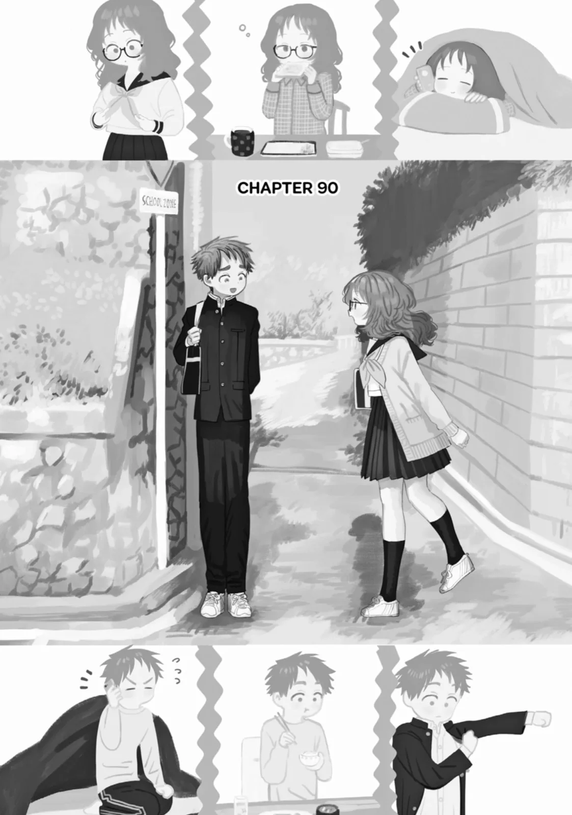 The Girl I Like Forgot Her Glasses - Chapter 90 - Page 1