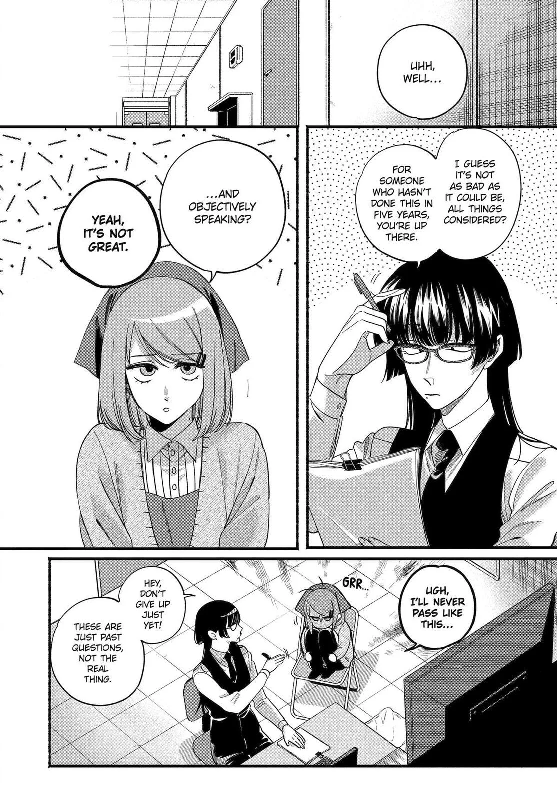 Super no Ura de Yani Suu Futari - Chapter 58 - Page 2