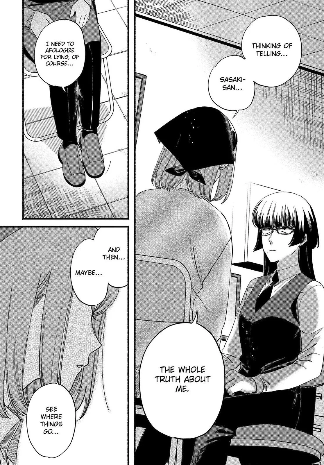 Super no Ura de Yani Suu Futari - Chapter 58 - Page 8
