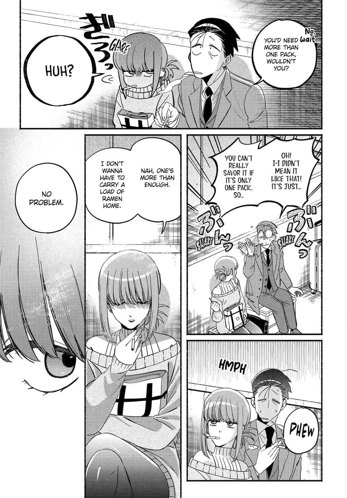 Super no Ura de Yani Suu Futari - Chapter 58 - Page 21