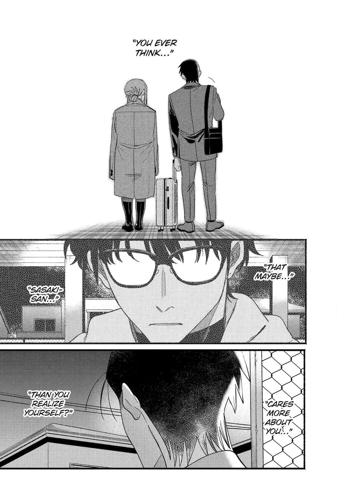 Super no Ura de Yani Suu Futari - Chapter 58 - Page 37