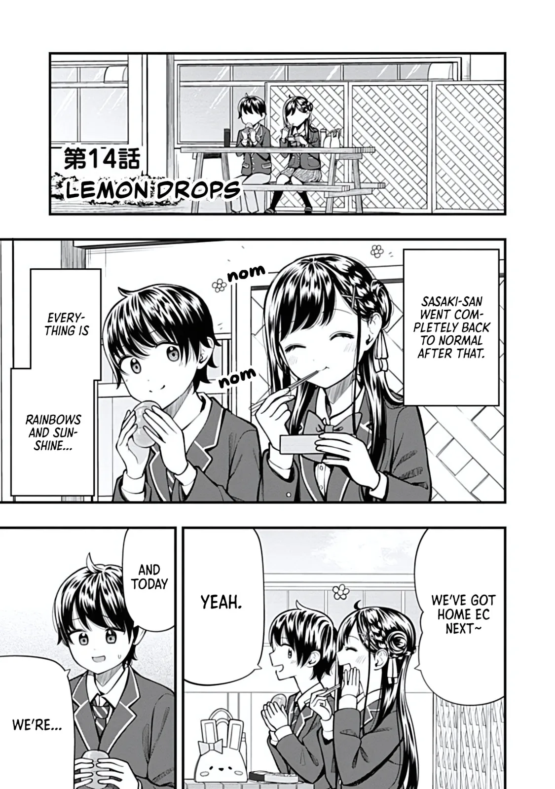 Sasaki-san is Just a Little Bit Amazing - Chapter 14 - Page 1