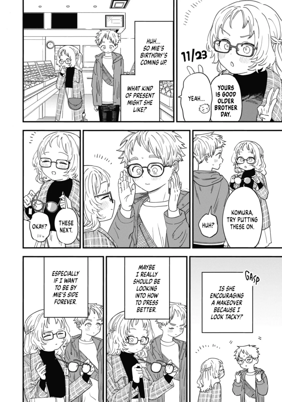 The Girl I Like Forgot Her Glasses - Chapter 91 - Page 6