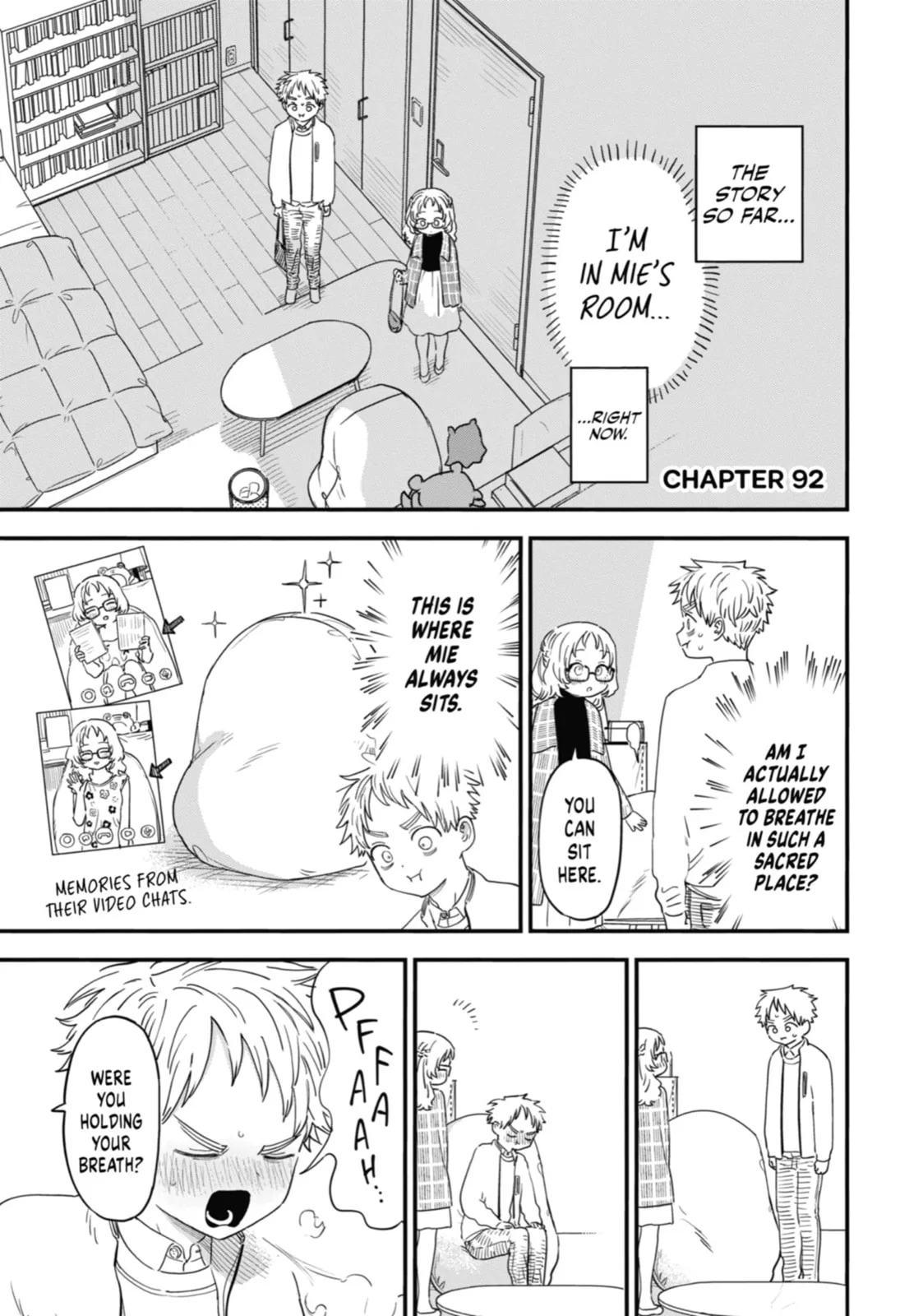 The Girl I Like Forgot Her Glasses - Chapter 92 - Page 1