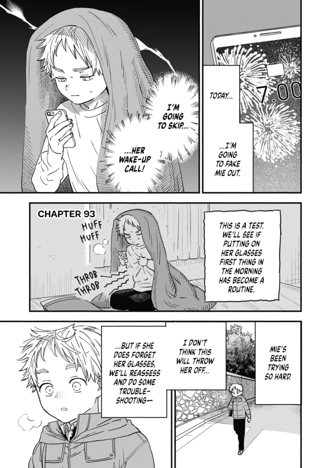 The Girl I Like Forgot Her Glasses - Chapter 93 - Page 1