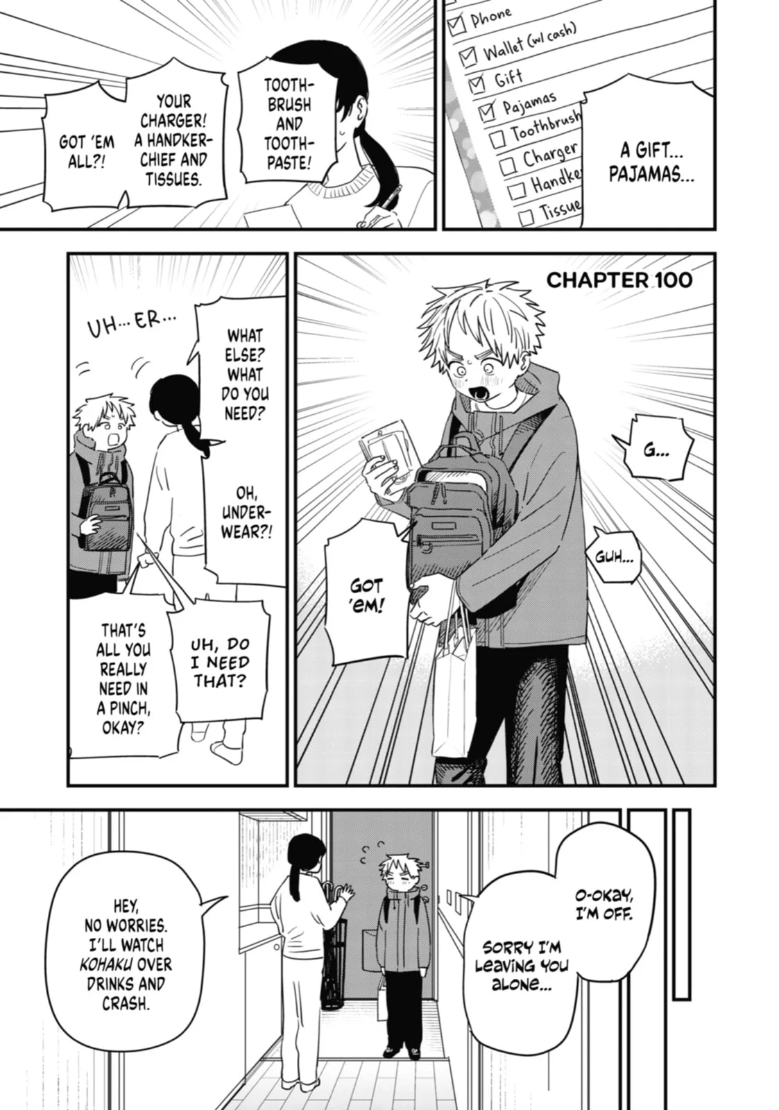 The Girl I Like Forgot Her Glasses - Chapter 100 - Page 1