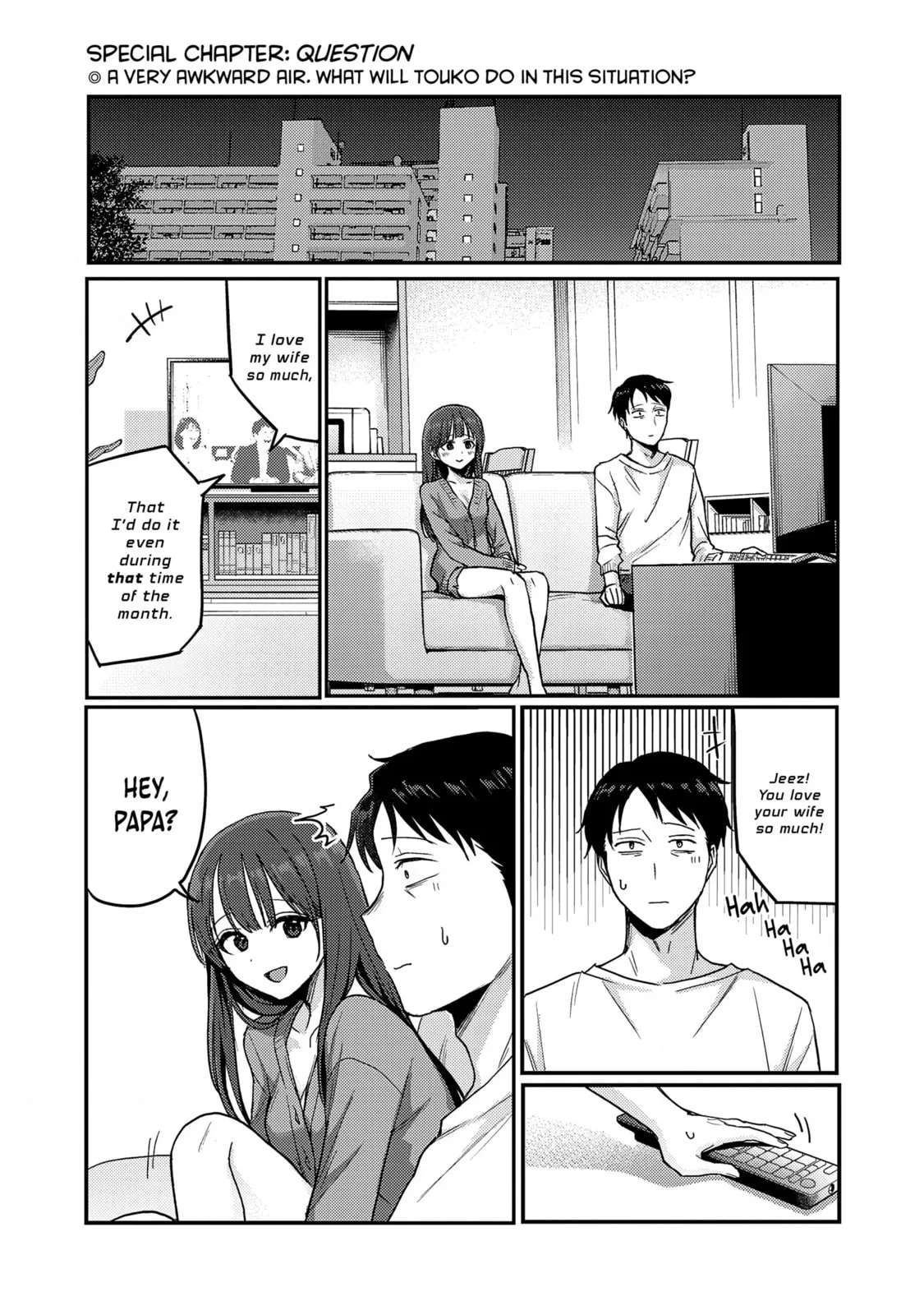 'Okaeri, Papa' - Chapter 34.5 - Page 1