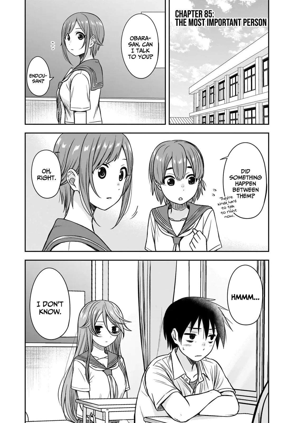 What I’d like to do with that gloomy girl - Chapter 85 - Page 1